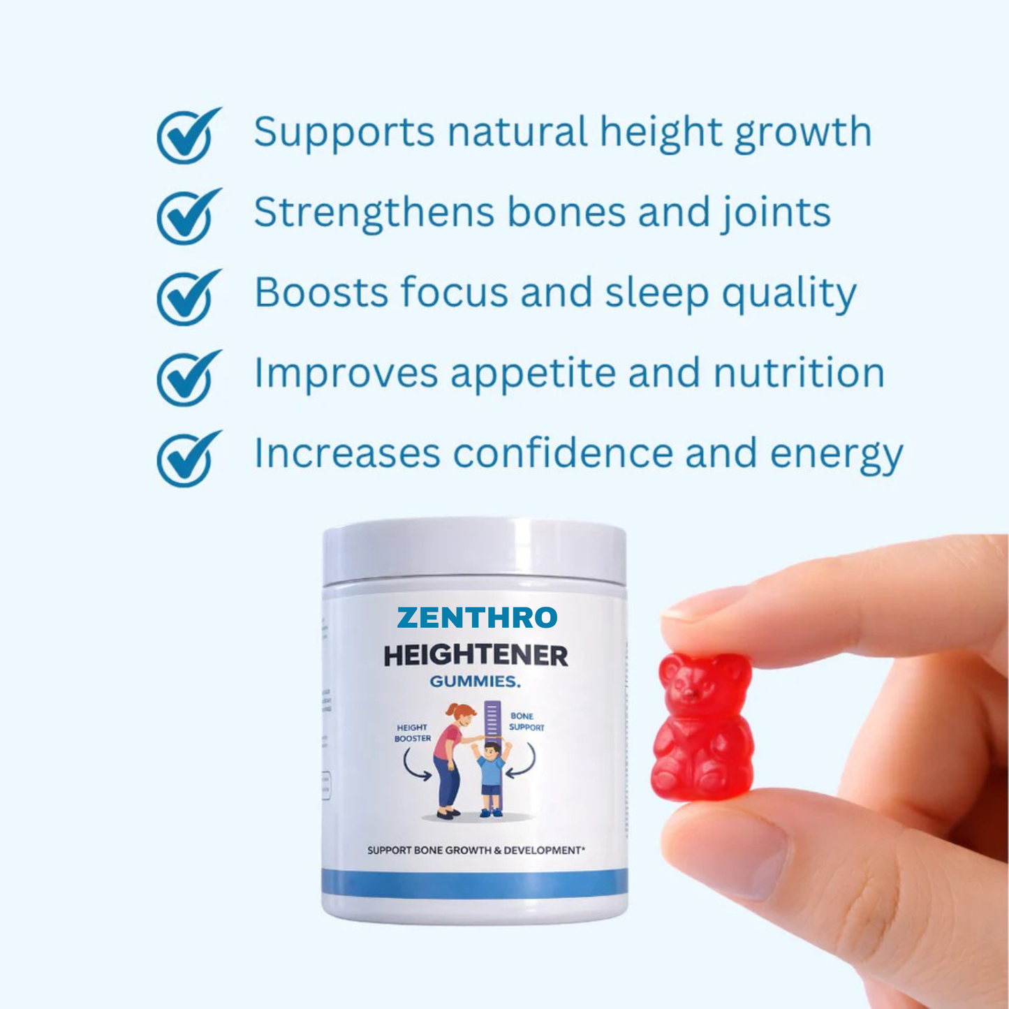 Zenthro™ Heightener Gummies