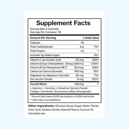 Zenthro™ Heightener Gummies